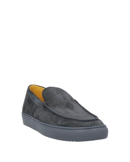 Doucal's Blue Midnight Loafers Leather for men