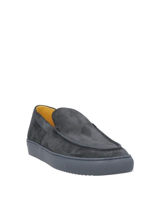 Doucal's Blue Midnight Loafers Leather for men