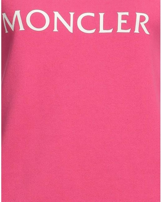 Camiseta de tirantes Moncler de color Pink