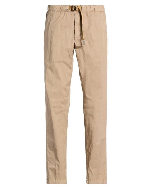 White Sand Natural Pants for men