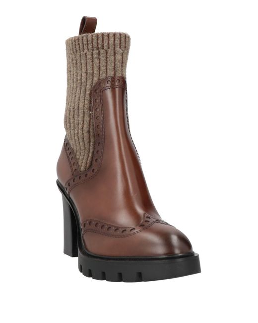 Botines de caña alta Santoni de color Brown