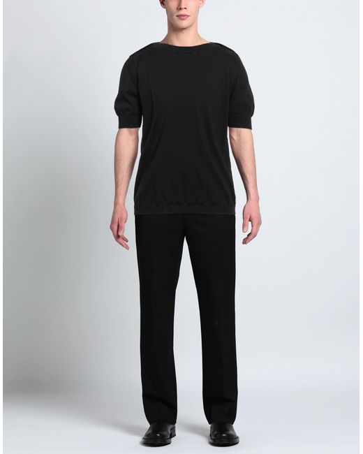 Daniele Fiesoli Black Sweater for men