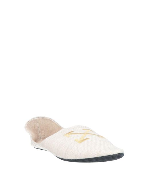 Off-White c/o Virgil Abloh White House Slipper for men