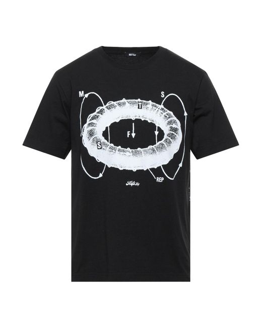 Msftsrep Black T-shirt for men