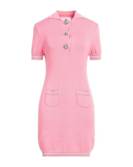 Chiara Ferragni Pink Mini-Kleid