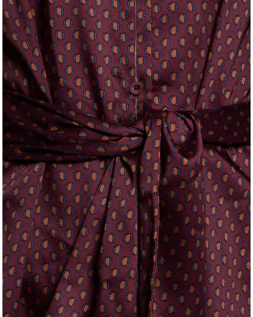 Kaos Purple Shirt Polyester