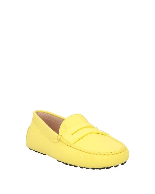 Tod's Yellow Loafer