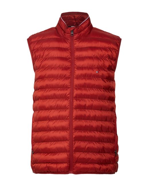 Tommy Hilfiger Red Vest Polyester for men