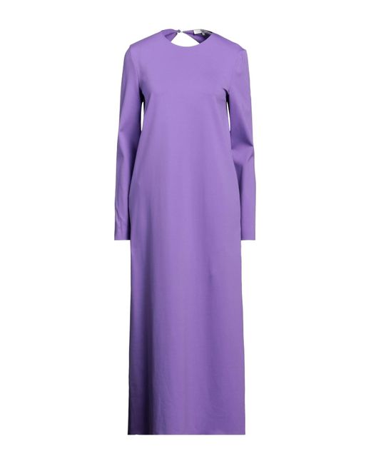 Tibi Purple Maxi Dress