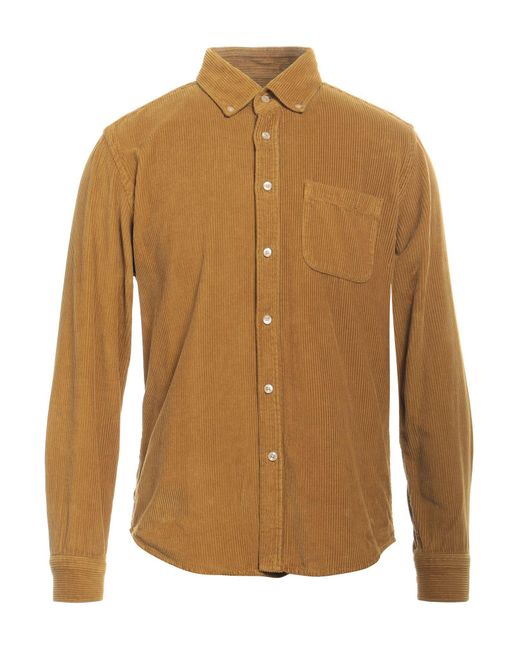 Camicia di Portuguese Flannel in Brown da Uomo