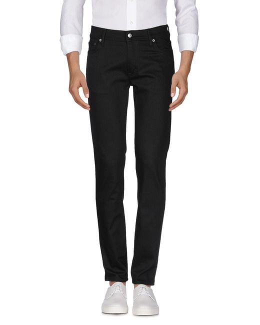 Acne Black Jeans for men