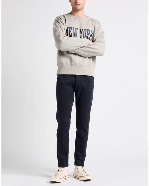 BE ABLE Blue Pants Cotton, Elastane for men