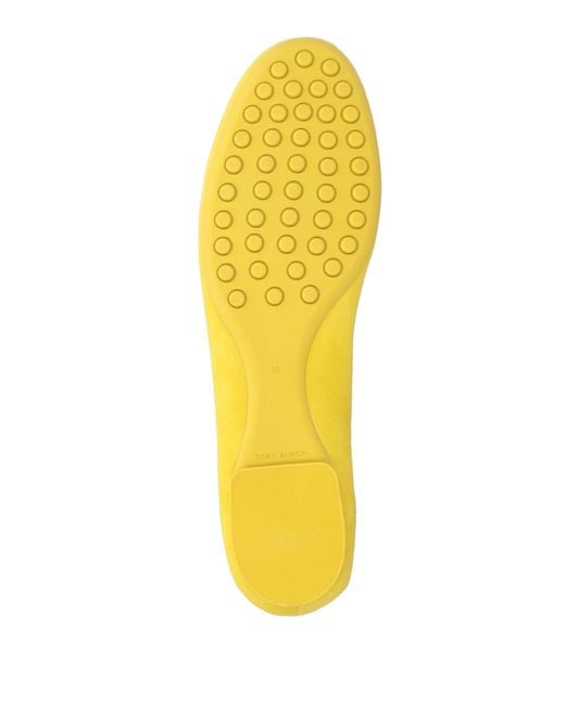 Tory Burch Yellow Ballet Flats