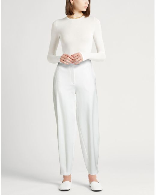 Emporio Armani White Trouser