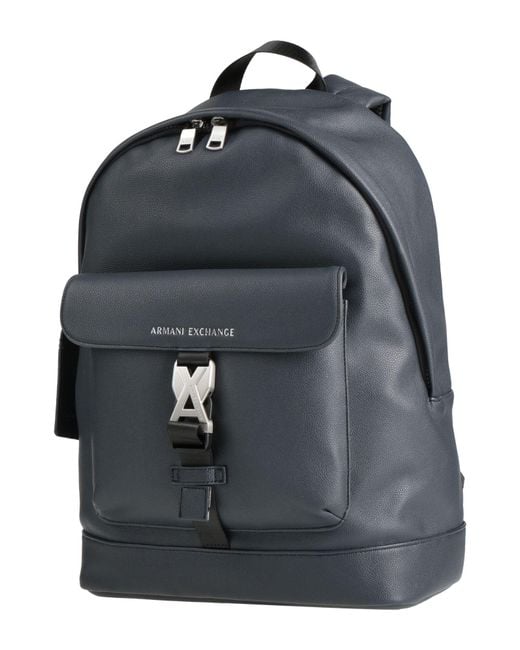 ARMANI EXCHANGE Black Backpack Polyester for men
