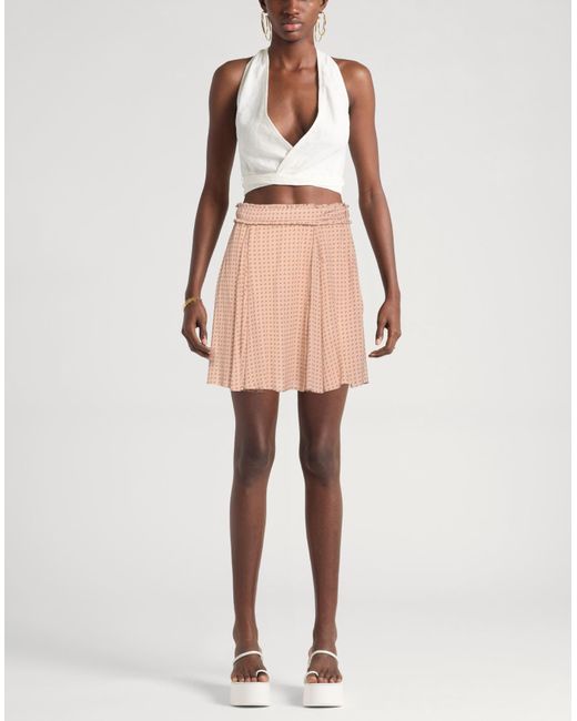 Elisabetta Franchi Pink Mini Skirt