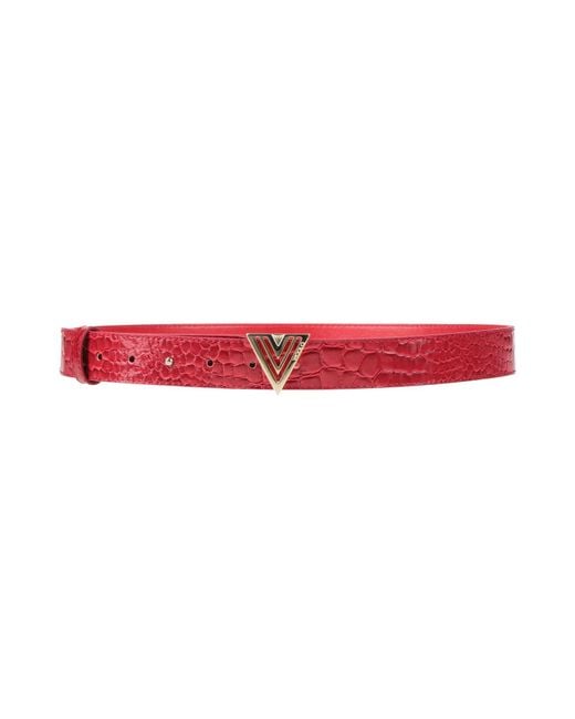 ViCOLO Red Belt Polyurethane, Polyester, Viscose