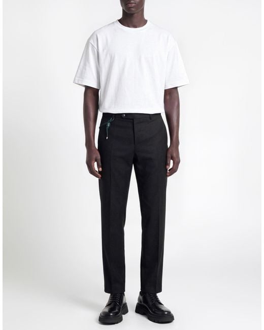 Berwich Blue Midnight Pants Virgin Wool for men