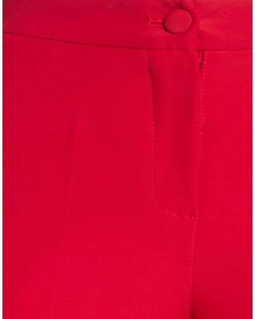 Liu Jo Red Pants Polyester, Elastane