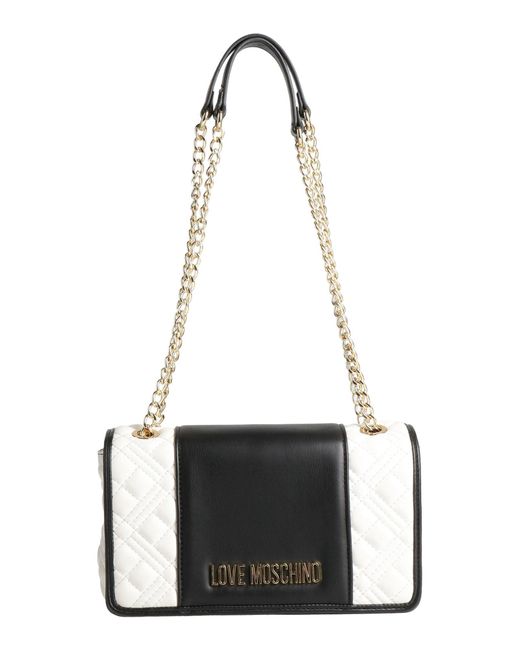 Love Moschino White Shoulder Bag