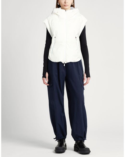 Herno White Laminar Puffer Polyester