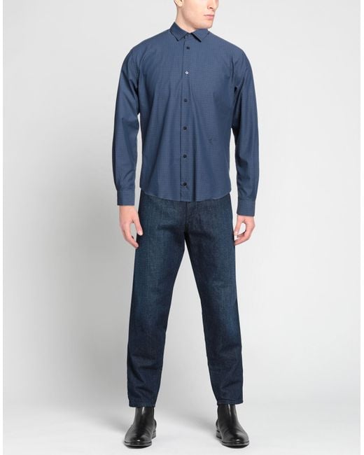 Trussardi Blue Shirt for men