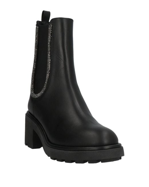 Ninalilou Black Ankle Boots