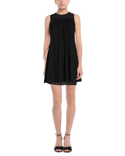 Loewe-Paulas Ibiza Black Mini Dress