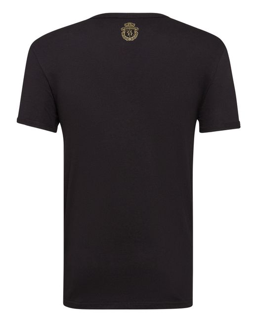 T-shirt Intima di Billionaire in Black da Uomo