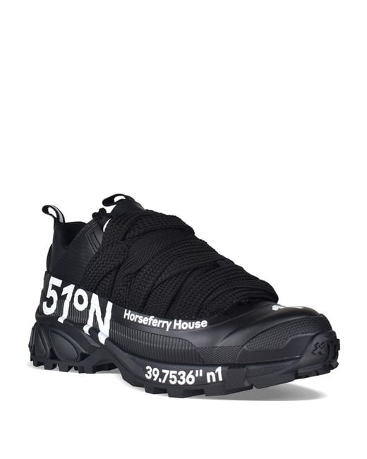 Sneakers di Burberry in Black da Uomo