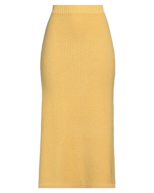 Jupe midi Chloé en coloris Yellow