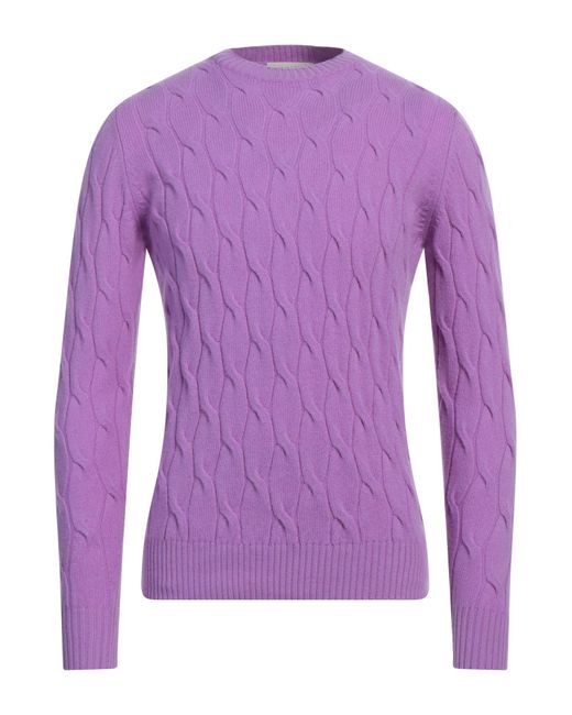 Pullover di FILIPPO DE LAURENTIIS in Purple da Uomo