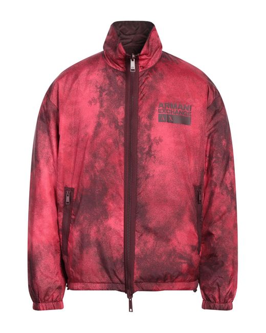 ARMANI EXCHANGE Red Jacket for men