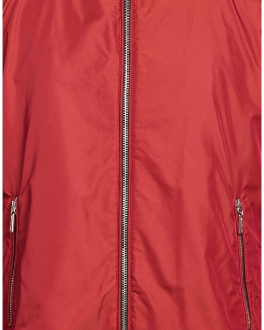 Moorer Red Brick Jacket Polyester for men