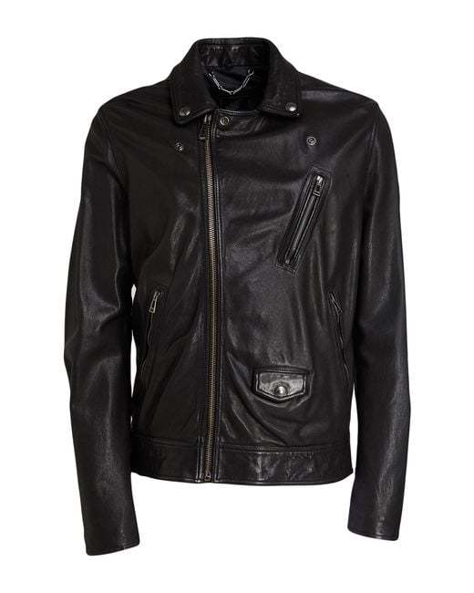 Belstaff Black Jacket Leather for men