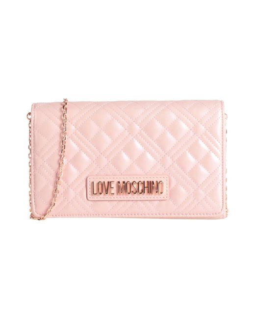 Love Moschino Pink Cross-Body Bags