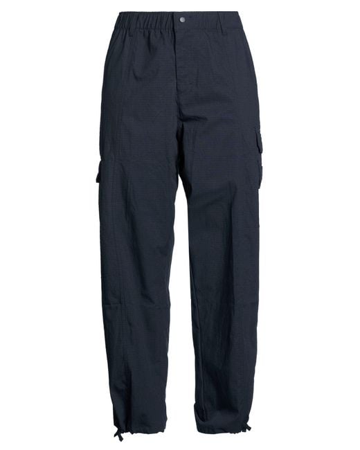 Nike Blue Midnight Pants Cotton, Polyamide, Elastane