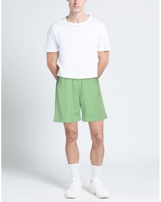 MSGM Green Shorts & Bermuda Shorts for men