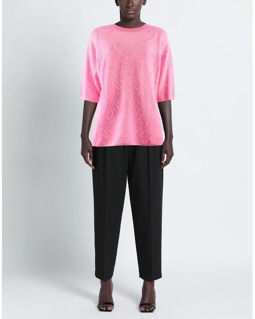 Pullover di Malo in Pink