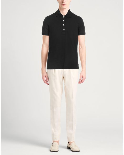 Polo Balmain de hombre de color Black