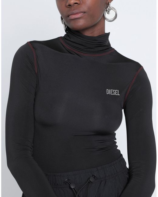 DIESEL Black Lingerie Bodysuit