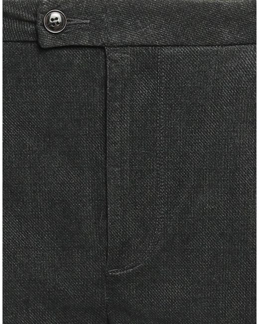 BARMAS Gray Pants Cotton, Elastane for men