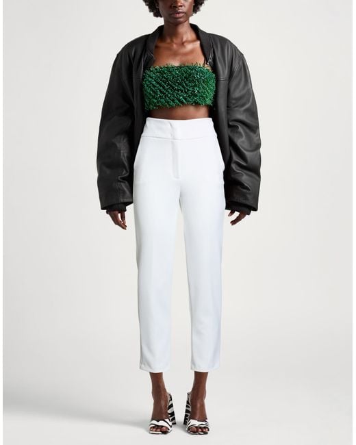 Blugirl Blumarine White Trouser