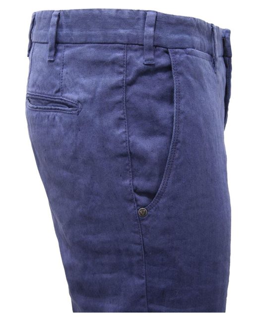 Pantalon Vigano' pour homme en coloris Blue