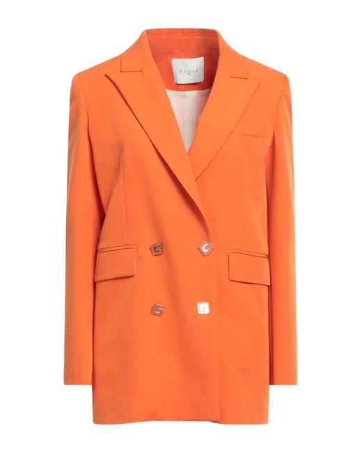Gaelle Paris Orange Blazer
