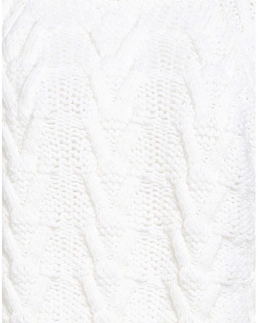 Alberta Ferretti White Jumper