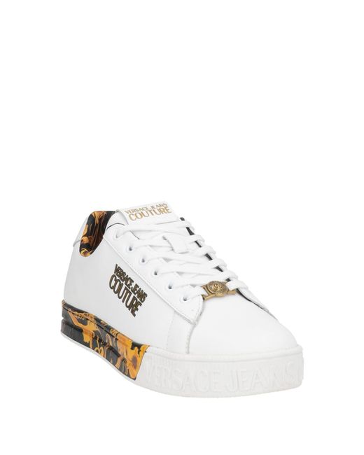 Versace Jeans Couture White Sneakers