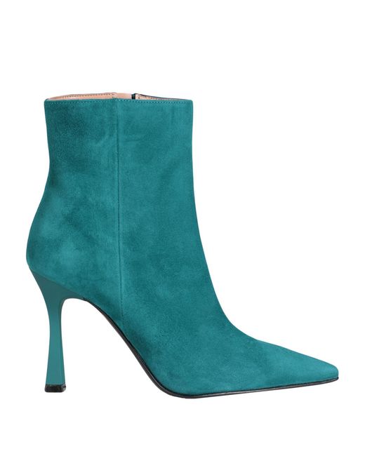Bianca Di Green Ankle Boots