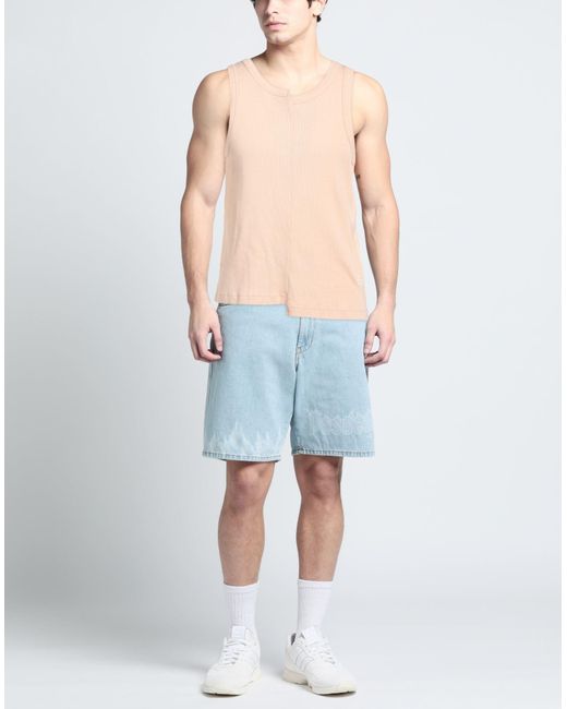 MM6 by Maison Martin Margiela Natural Tank Top for men