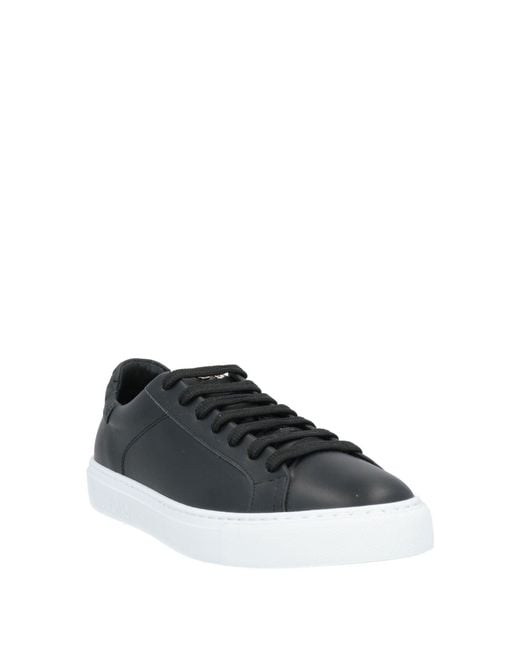 HIDE & JACK Black Sneakers